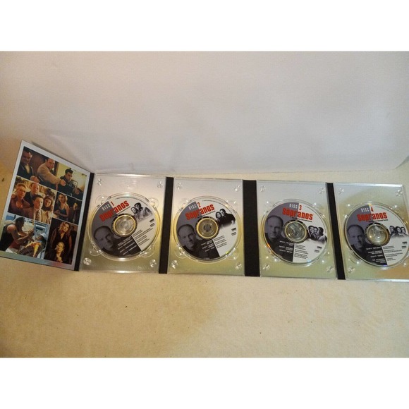 The Sopranos The Complete Second Season a 4 DVD set James Gandolfini Near Mint - Picture 3 of 6